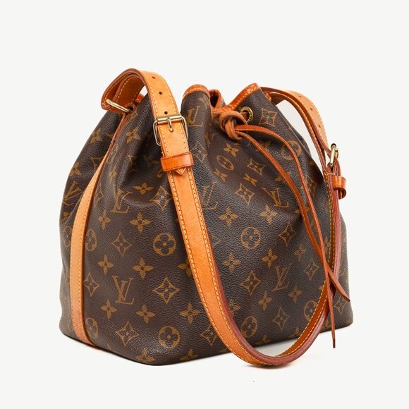 Louis Vuitton Petit Noe Monogram Canvas Bucket Bag - Picture 2 of 13